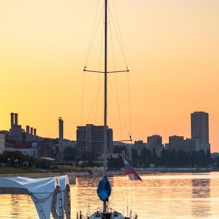 Yacht lifestyle scene